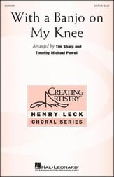 With a Banjo on My Knee SSA choral sheet music cover